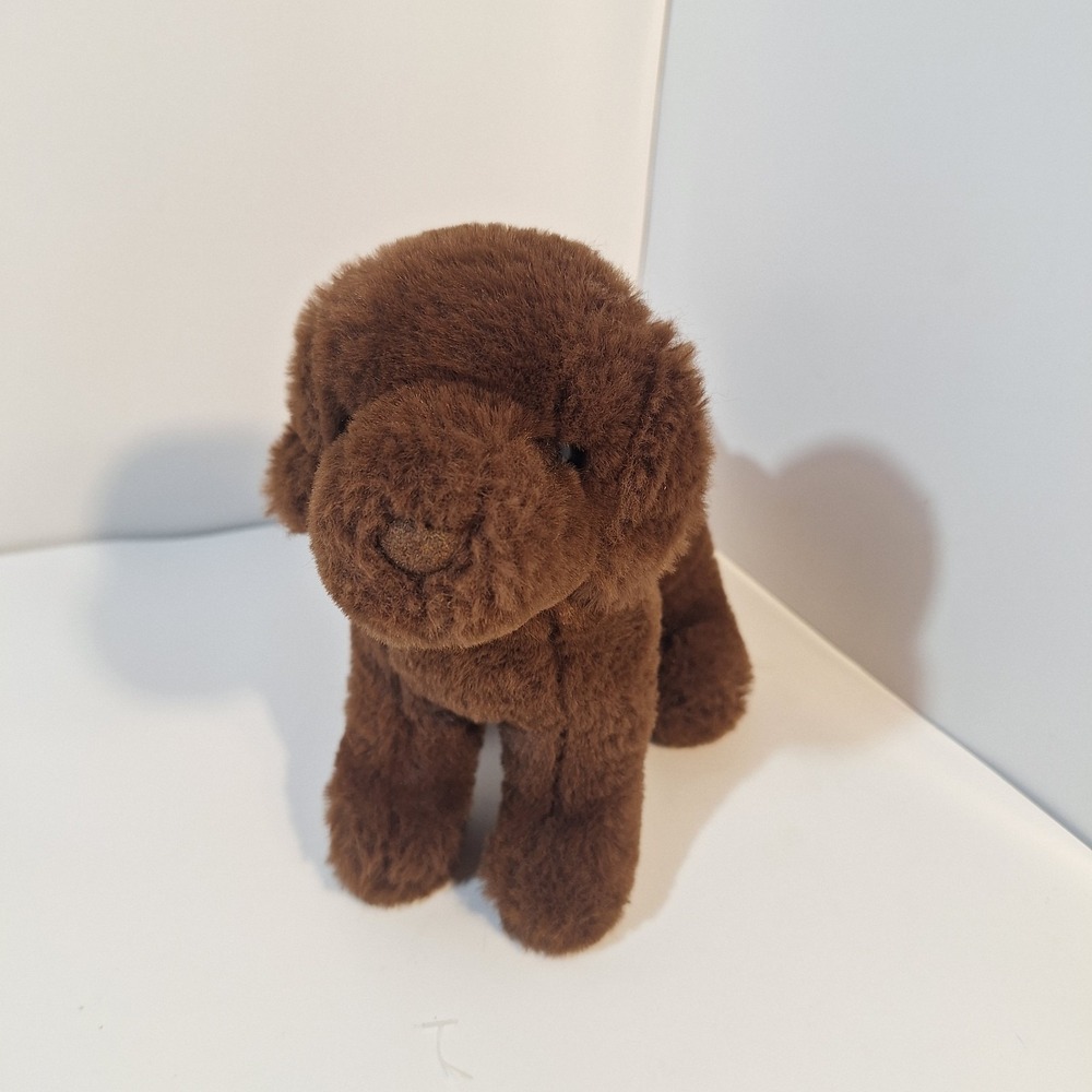 Douglas Cuddle Toy Chocolate Lab Puppy Dog Plush Soft Stuffed Animal 10"